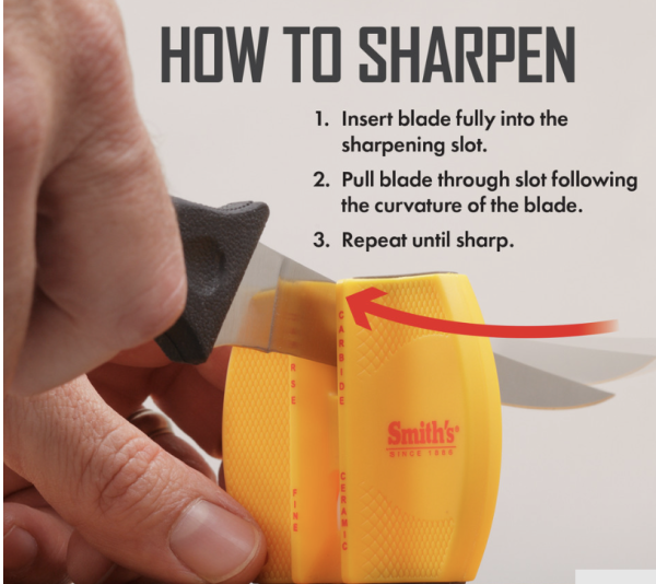 Smith’s 2-Step Knife Sharpener